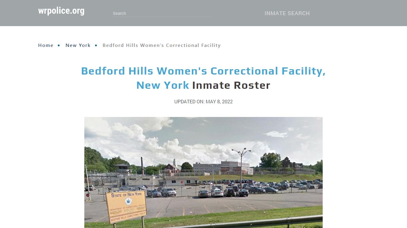 Bedford Hills Women's Correctional Facility, New York ...